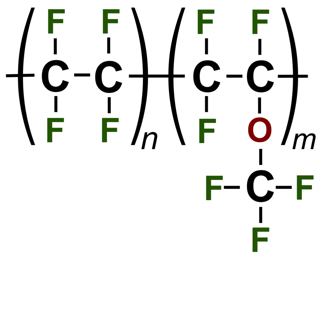 The Structural Formula of Perfluoroalkoxy alkane