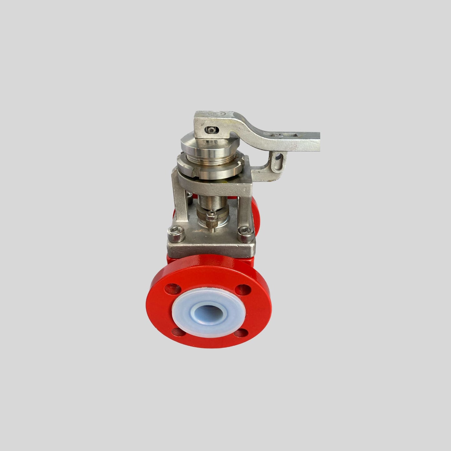 PFA Lined Sample Valve DN 25 DN 25 - A bellows seal and FEP-covered O-rings ensure leak-proof operation throughout sampling. - High quality industrial valve by GFT9