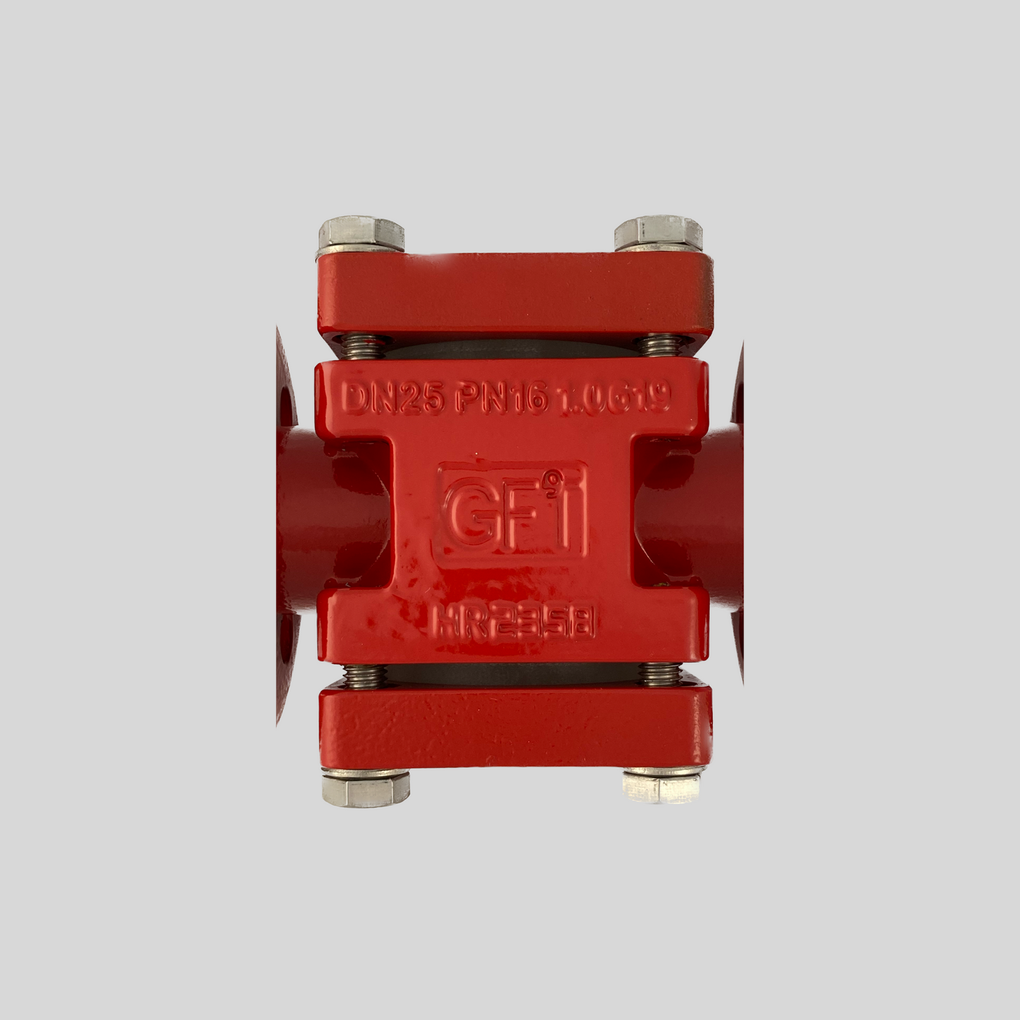 PFA Lined Sight Glass DN 250 DN 250 - Rated vacuum-proof down to –1 bar, suitable for pressure and vacuum applications. - High quality industrial valve by GFT9