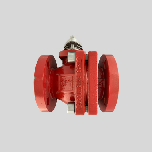 PFA Lined Ball Valve NPS 4 NPS 4 - Main view - High quality industrial valve by GFT9