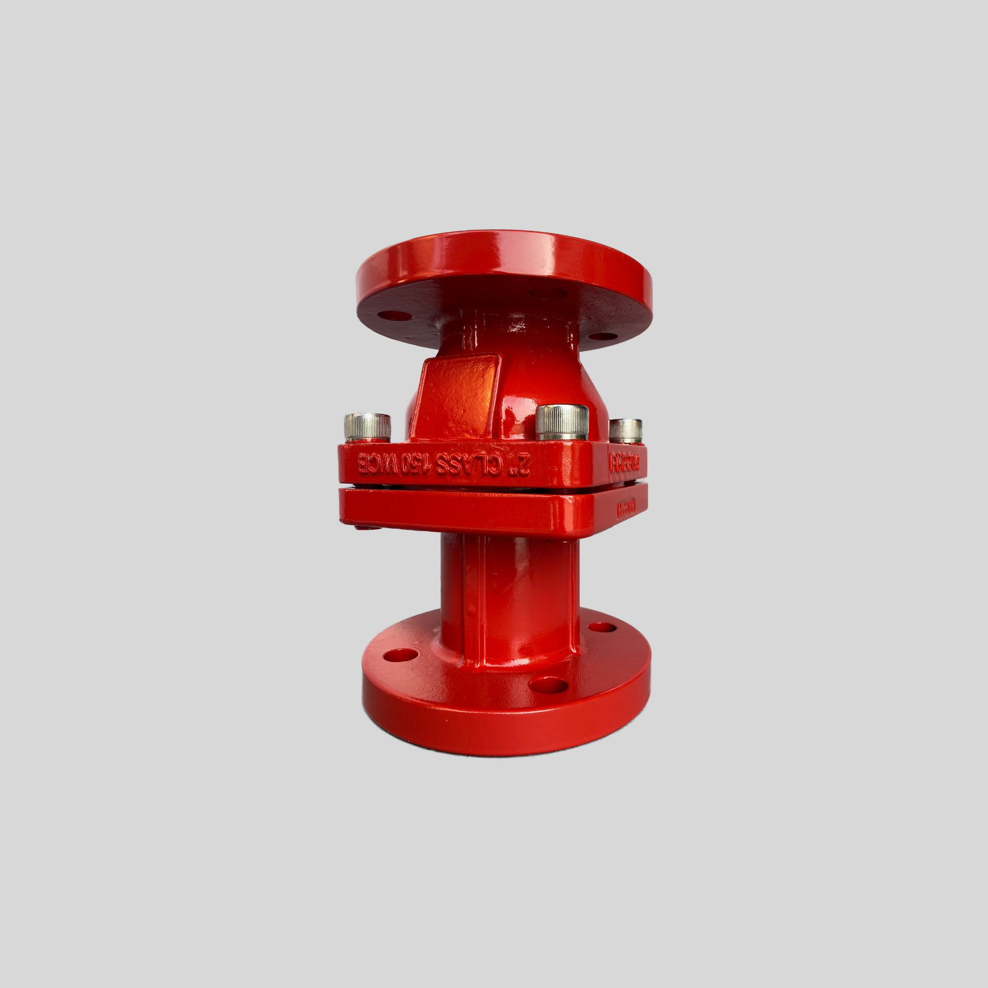 PFA Lined Ball Check Valve DN 50 DN 50 - The valve installs vertically or horizontally, requiring at least 1 bar differential for horizontal use. - High quality industrial valve by GFT9
