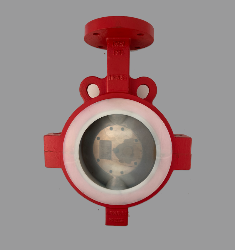 PFA Lined Butterfly Valve