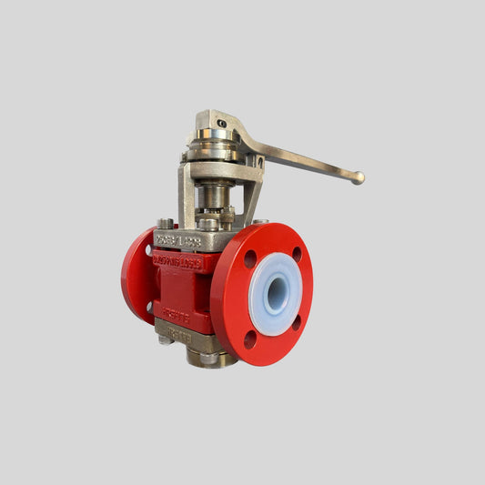 PFA Lined Sample Valve NPS 2 NPS 2 - Main view - High quality industrial valve by GFT9