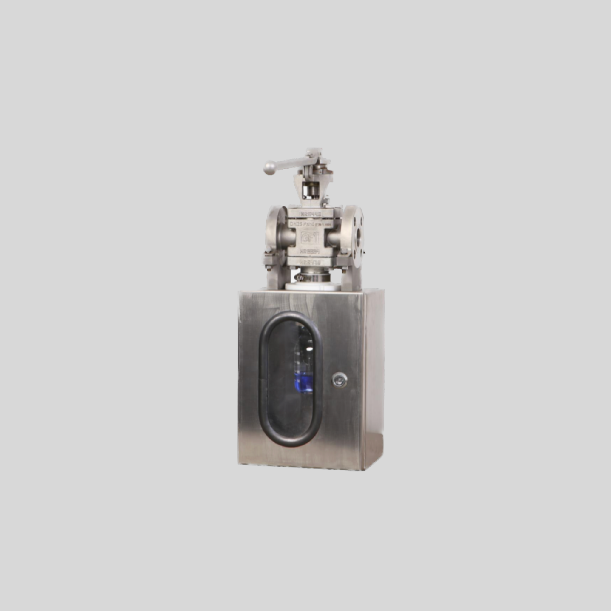 PFA Lined Sample Valve NPS 3 NPS 3 - Main view - High quality industrial valve by GFT9