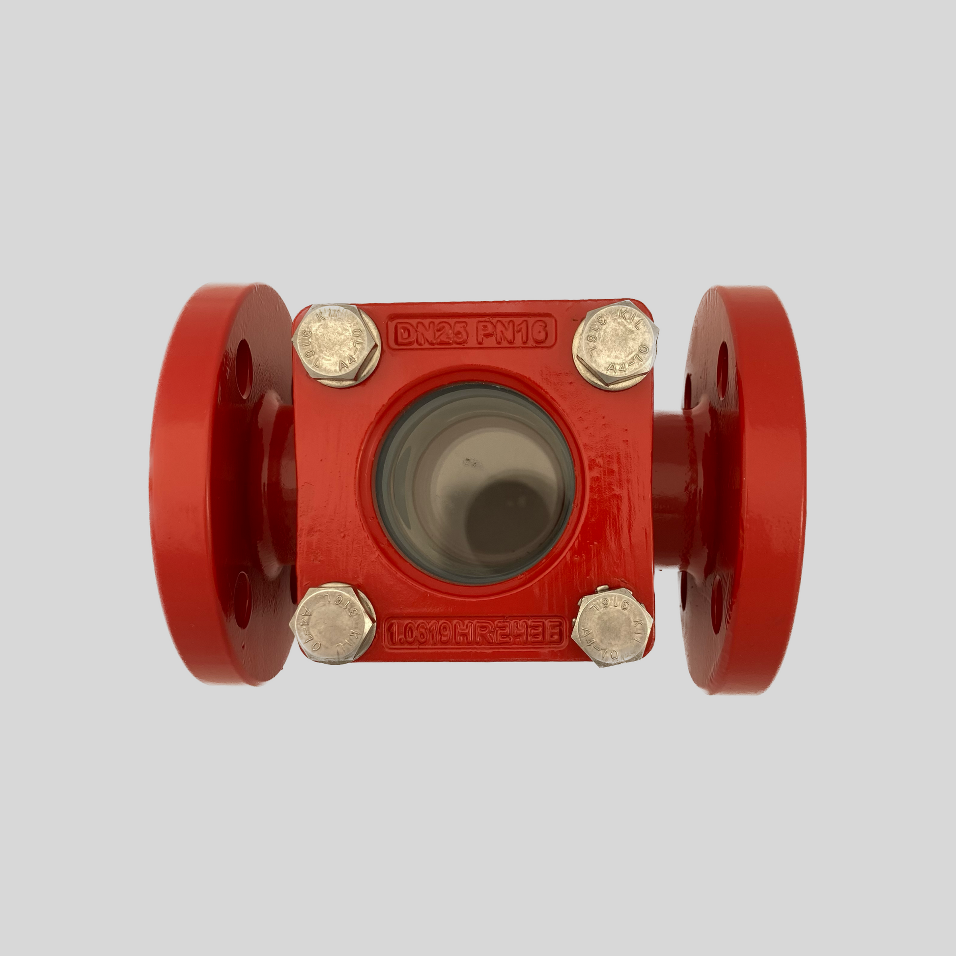 PFA Lined Sight Glass NPS 1 NPS 1 - Two borosilicate DIN 7080 windows provide an unobstructed view of the process media. - High quality industrial valve by GFT9